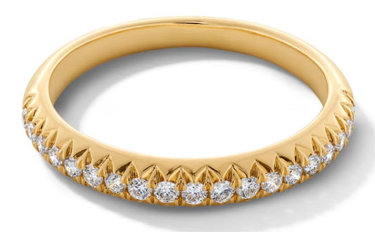 1/4 CT. T.W. Certified Lab-Grown Diamond Band in 10K Gold (F/VS2)
