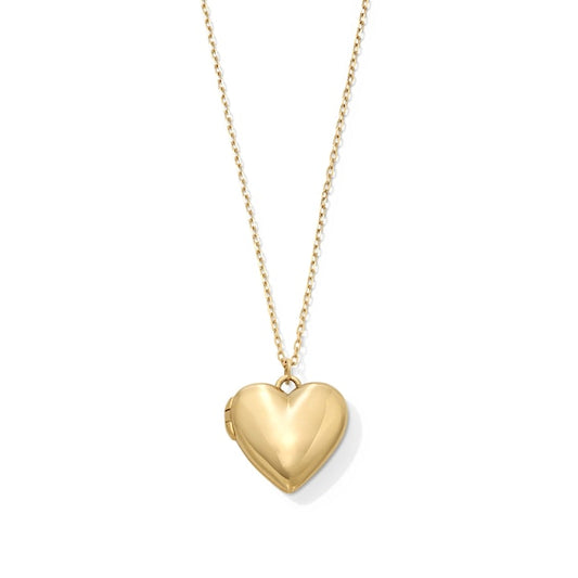 Heart Locket in 10K Gold