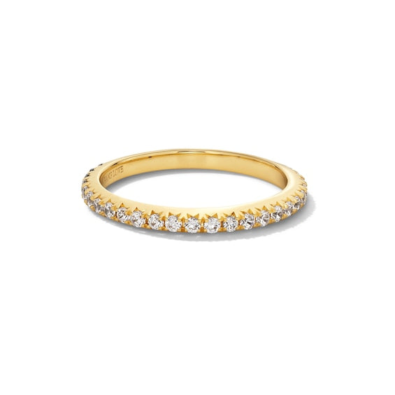 Vera Wang Love Collection Lab-Grown Diamonds by Vera Wang Love 1/3 CT. T.W. Anniversary Band in 14K Gold (F/VS2)