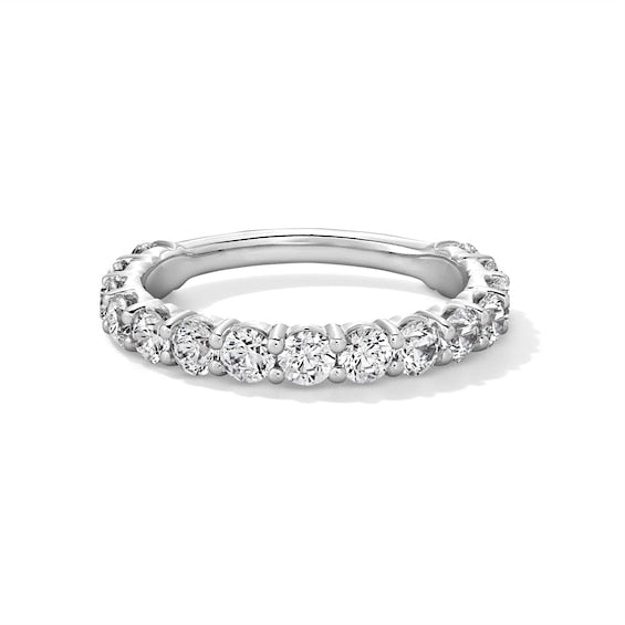 Vera Wang Love Collection Lab-Grown Diamonds by Vera Wang Love 1-3/8 CT. T.W. Anniversary Band in 14K White Gold (F/VS2)