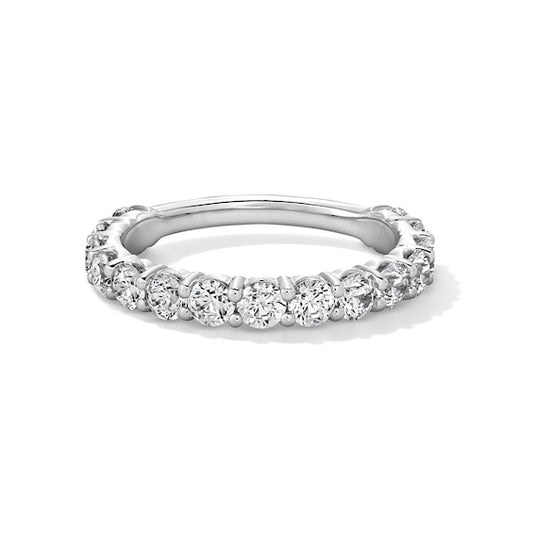 Vera Wang Love Collection Lab-Grown Diamonds by Vera Wang Love 1-3/8 CT. T.W. Anniversary Band in 14K White Gold (F/VS2)